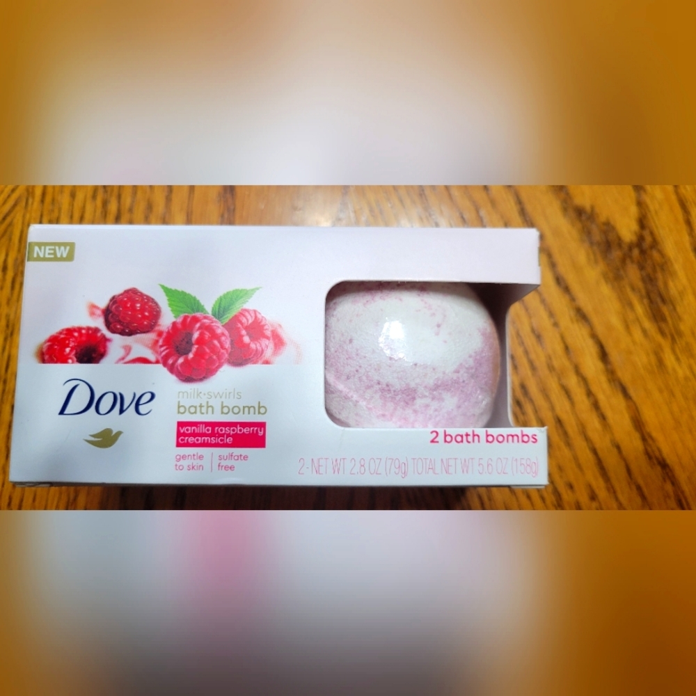 Dove bath bomb
